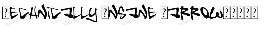 Technically Insane Narrow字体转换